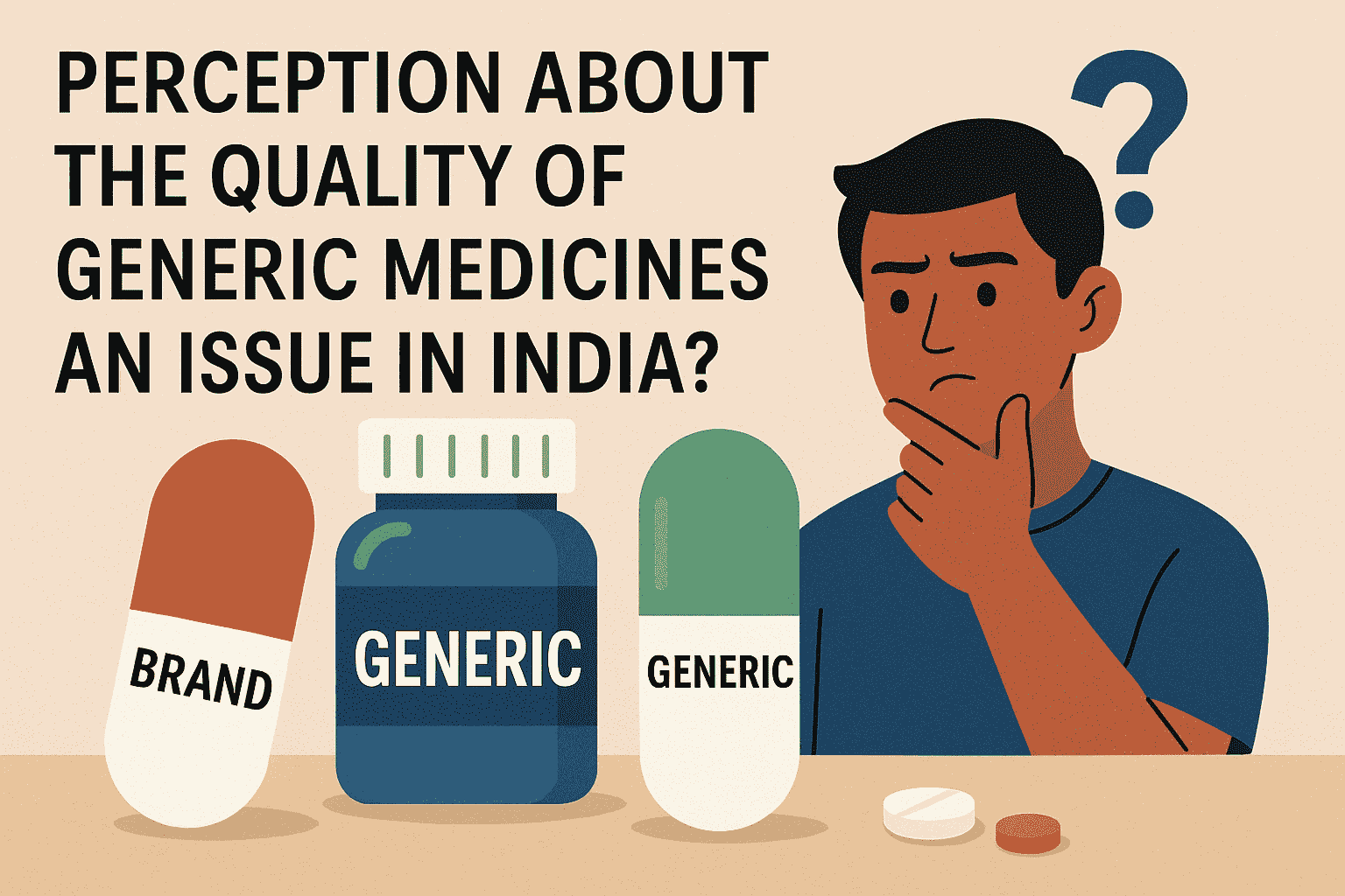 Perception about the quality of generic medicines an issue in India?