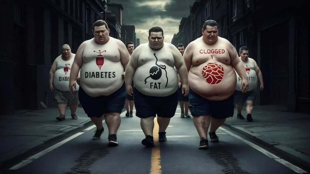 Types of obesity based on BMI image