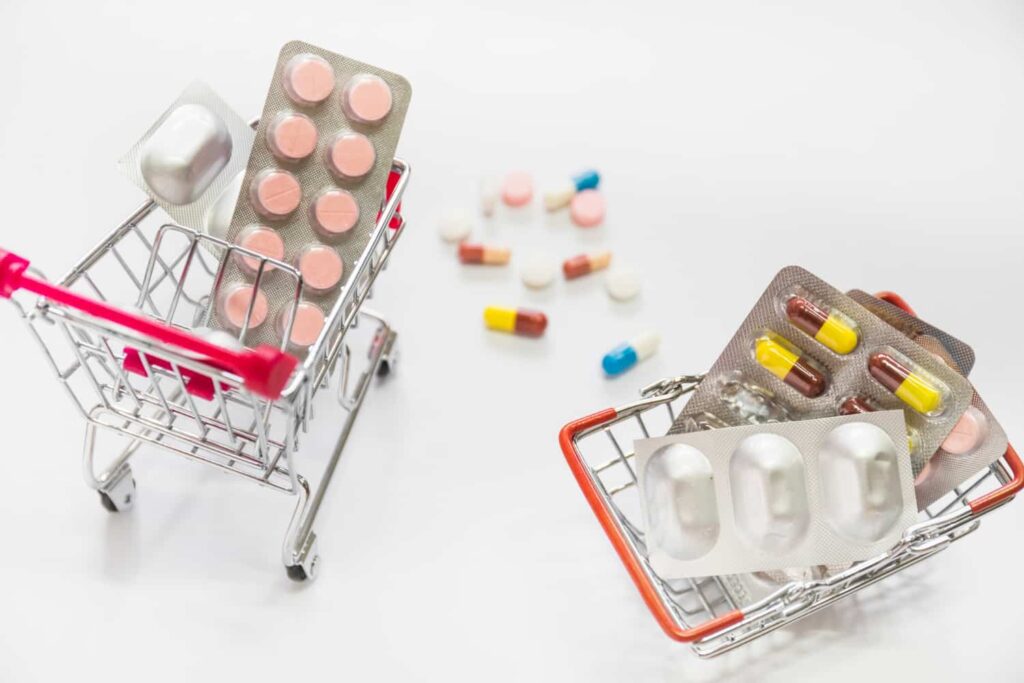 different packaging for generic and branded medicine