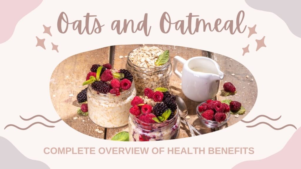 benefits of oats & oatmeal's