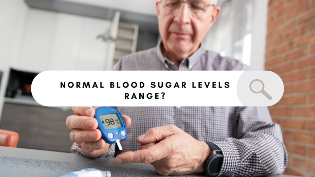 normal blood sugar levels