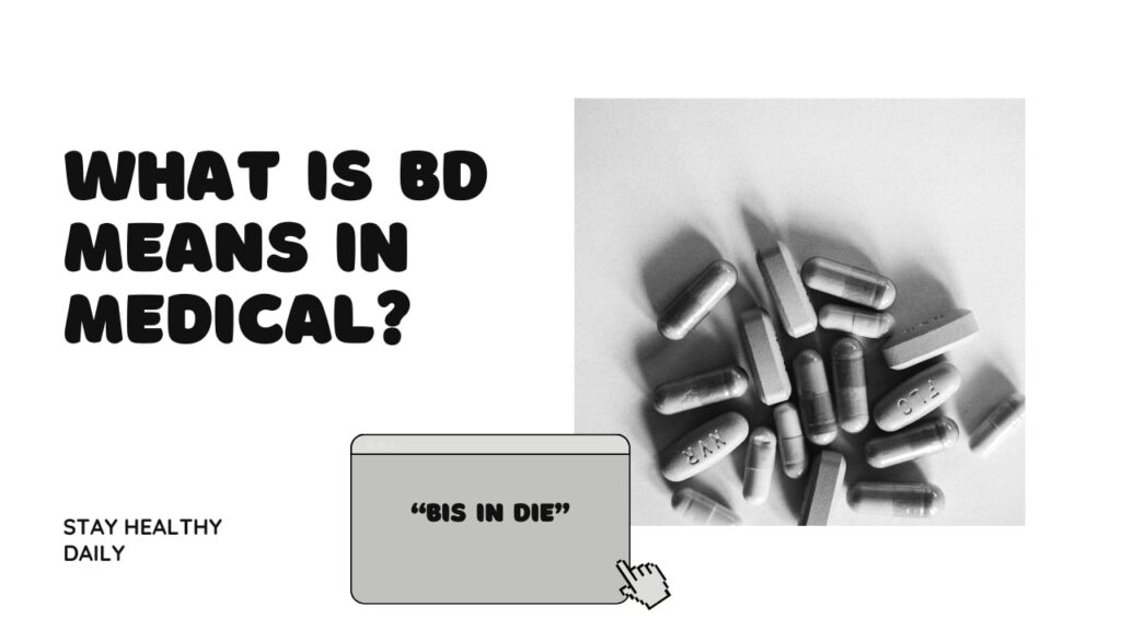 BD meaning in medical image 