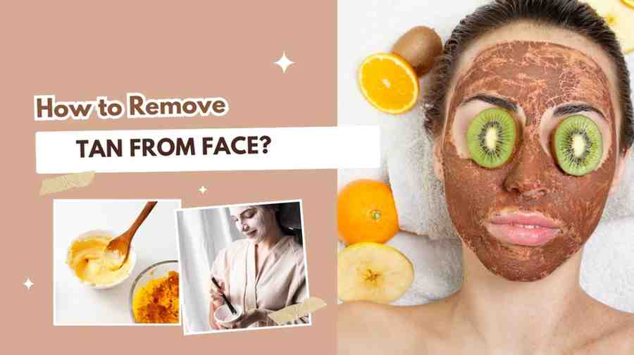 remove tan from face