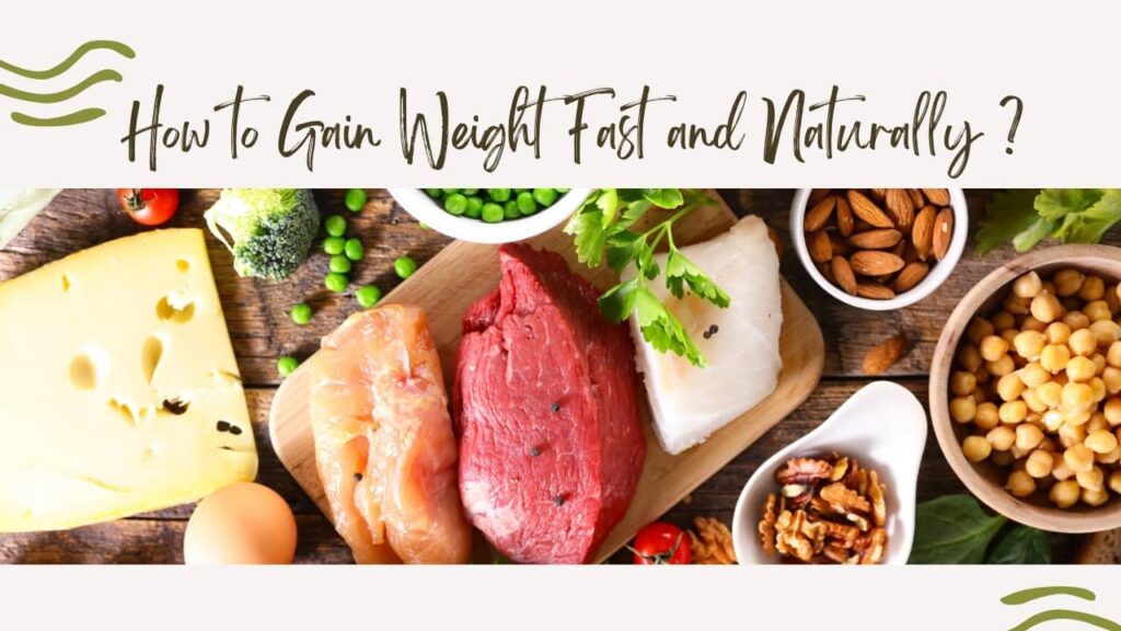how to gain weight fast