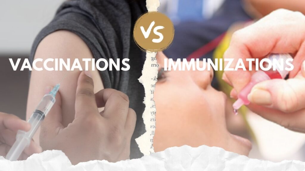 vaccination vs immunization
