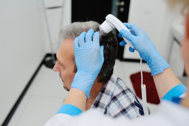 gray hair men