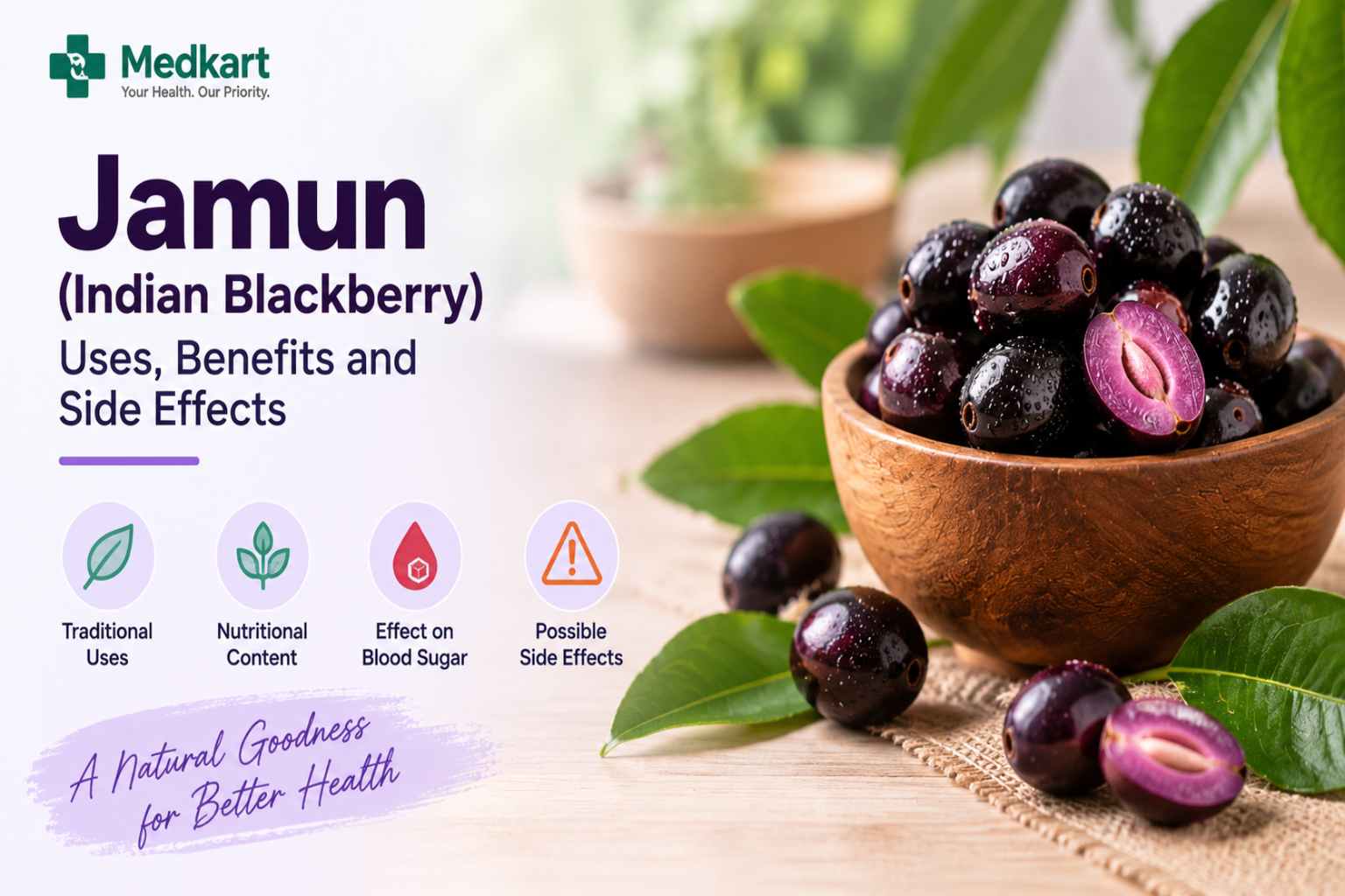 Jamun (Indian Blackberry): Uses, Benefits and Side Effects