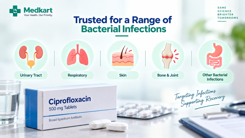  ciprofloxacin uses