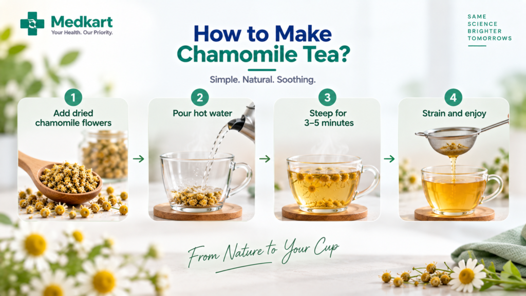 chamomile tea Making Tips