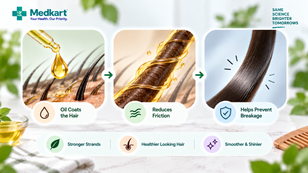 oil helps grow hair