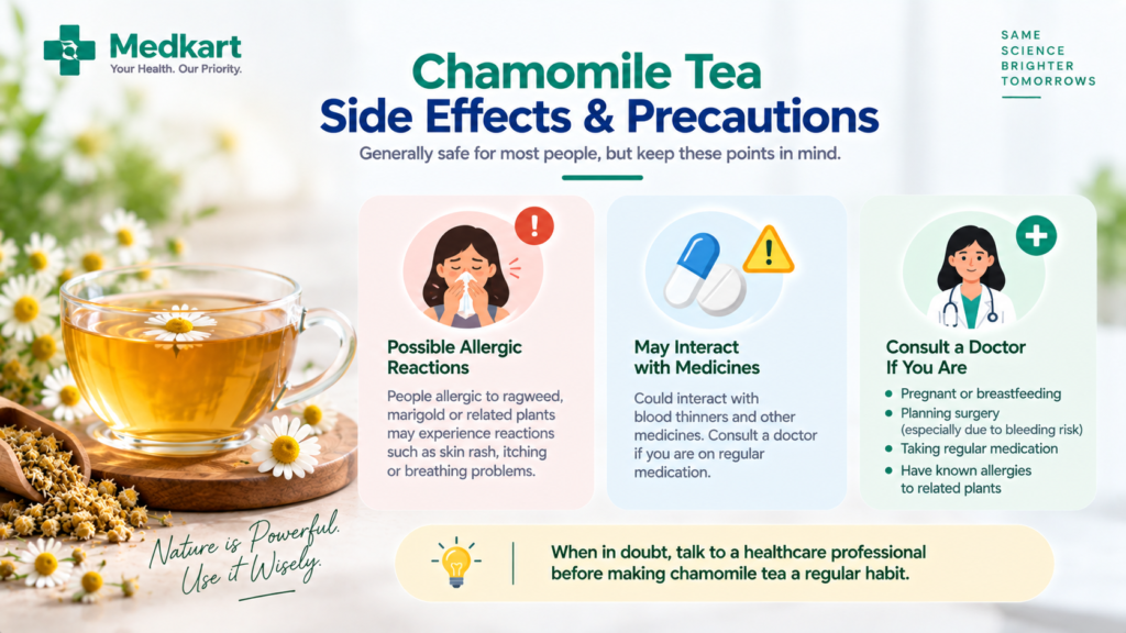  chamomile tea side effects 