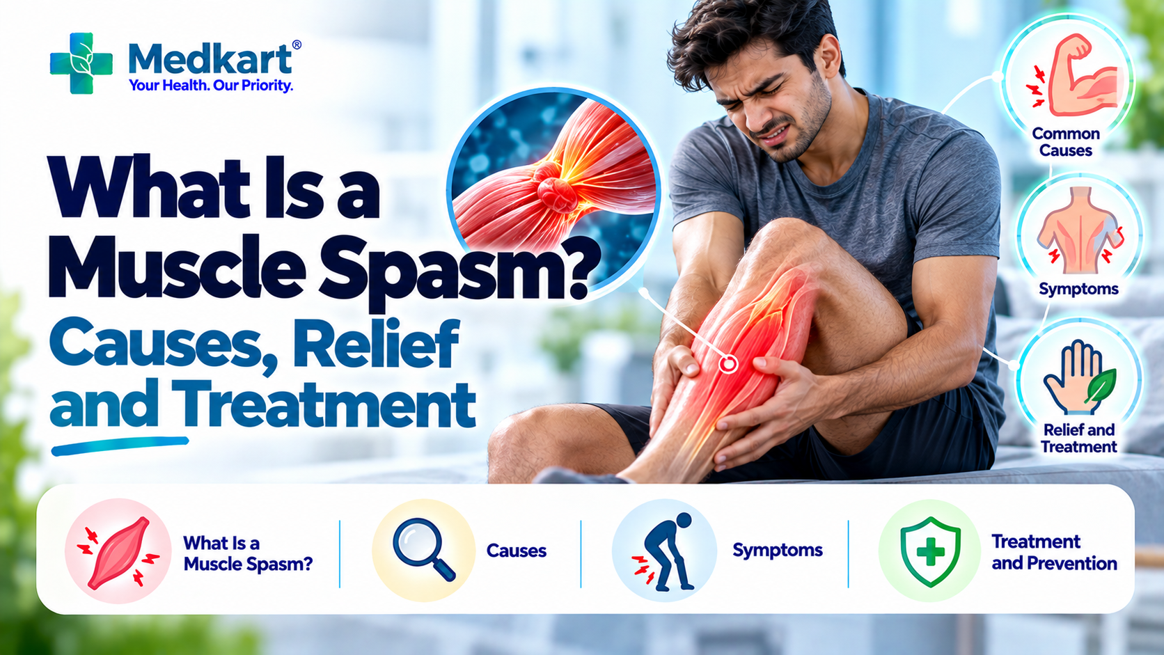 What Is a Muscle Spasm? Causes, Relief and Treatment